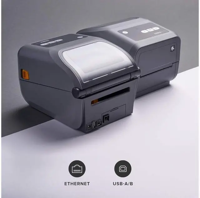 Alt view image 2 of 3 - Genuine Ze bra ZD420c Ribbon Cartridge Desktop Printer 203 dpi Print Width 4 in Ethernet USB ZD42042-C01E00EZ
