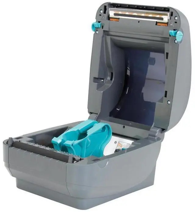 Alt view image 3 of 6 - Ze bra GX420d 4 Performance Desktop Direct Thermal Label Printer, 203 dpi, USB, Serial, Ethernet, Cutter (Liner /Tag), EPL2, ZPLII GX42-202412-000