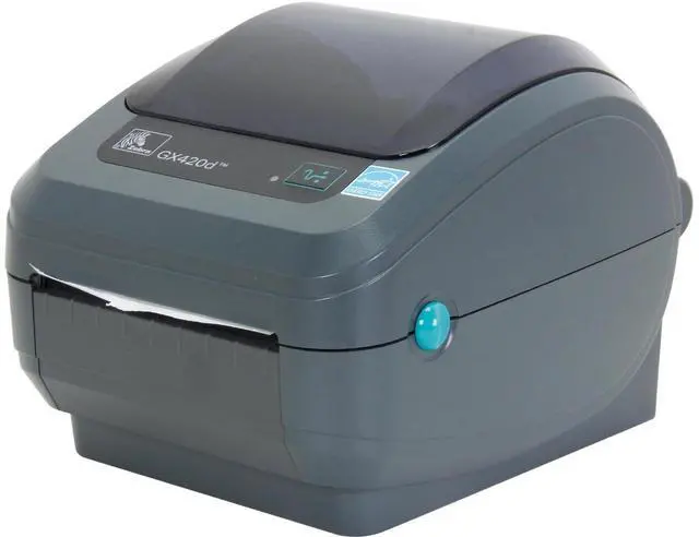 Main image of Ze bra GX420d 4 Performance Desktop Direct Thermal Label Printer, 203 dpi, USB, Serial, Ethernet, Cutter (Liner /Tag), EPL2, ZPLII GX42-202412-000