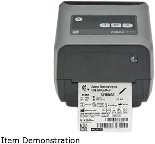 Alt view image 4 of 4 - Ze bra ZD420 4 Thermal Transfer Desktop Label Printer, Cartridge, 203 dpi, USB, USB Host, Bluetooth LE, 802.11ac, Bluetooth 4.0, EZPL - ZD42042-C01W01EZ