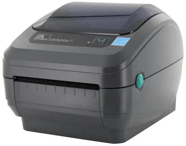 Main image of Ze bra GK420d 4 Desktop Direct Thermal Label Printer, 203 dpi, USB, Ethernet, EPL, ZPLII - GK42-202210-000