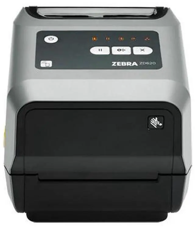Alt view image 2 of 3 - Ze bra ZD620 Series Desktop Thermal Transfer Printer, Icon, 300 dpi, USB, USB Host, Serial, Ethernet, Bluetooth LE, Standard EZPL - ZD62043-T01F00EZ