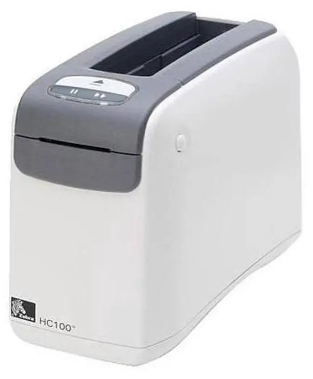 Alt view image 2 of 4 - Ze bra HC100-3001-1100 HC100 Health Care Wristband Printer