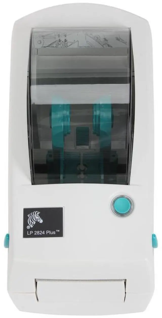Alt view image 2 of 7 - Ze bra 282P-201510-000 LP 2824 Plus Desktop Thermal Printer