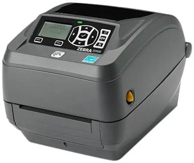 Main image of Ze bra ZD500 4" Desktop Thermal Transfer Label Printer, 203 dpi, USB, Serial, Centronics Parallel, Ethernet 802.11abgn & Bluetooth, Cutter - ZD50042-T21A00FZ