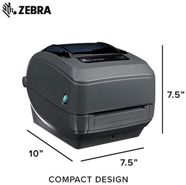 Alt view image 5 of 5 - Ze bra GK420t 4" GK42-102510-000 Desktop Thermal Transfer Label Printer, 203 dpi, USB, Serial, Centronics Parallel, EPL, ZPLII - GK42-102510-000