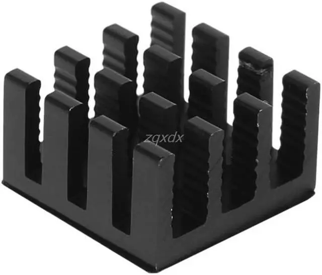 Alt view image 4 of 5 - 10pcs Computer Cooler Radiator Aluminum Heatsink Heat sink for Electronic Chip Heat dissipation Cooling Pads 14*14*8mm June