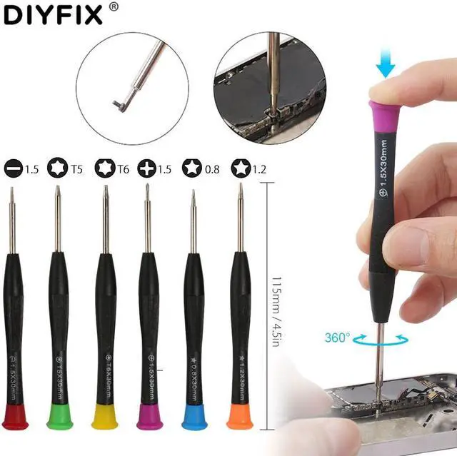 Alt view image 2 of 6 - 23 in 1 Laptop Repair Multi Opening Tools Kit Precision Screwdriver Set for Cell Mobile Phone Tablet PC