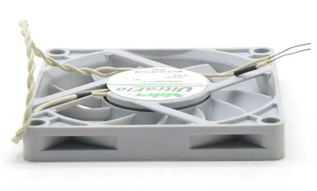 Alt view image 4 of 4 - original For Nidec  U80R12MUA-57 UltraFlo 8010 80MM 8cm 80*80*10mm fan 12V 0.25A Super Silent fan with 2pin