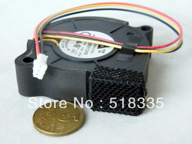 Alt view image 2 of 4 - Original for delta 5015 centrifugal fan blower BUB0512HB double ball bearing fan Blower Fan Cooling Fan