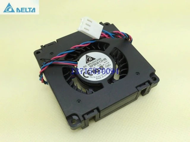 Main image of for delta 6015 6cm fan BFB0612HB 12V 0.32A centrifugal cooler blower 3wires
