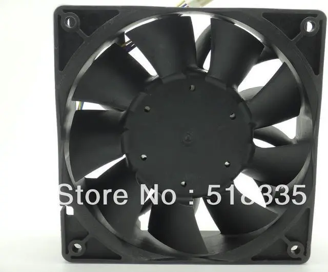 Alt view image 3 of 6 - for delta 12CM  120mm 1225 12025 120*120*25MM PWM Fan TFC1212DE 252CFM vs PFB1212UHE Most Powerful Server CaseFan