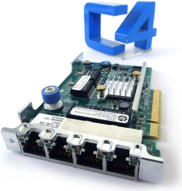Main image of HP 634025-001 Ethernet 1Gb 4Port 331Flr Network Adapter 4 Ports
