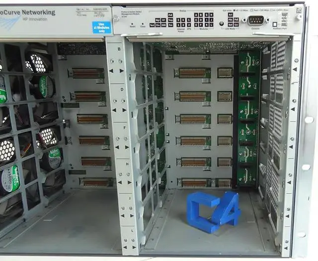 Alt view image 9 of 9 - HP J8698A ProCurve 5412zl Layer 3 Switch