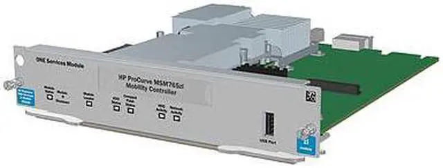 Alt view image 3 of 4 - HP J9370A ProCurve MSM765zl MultiService Controller
