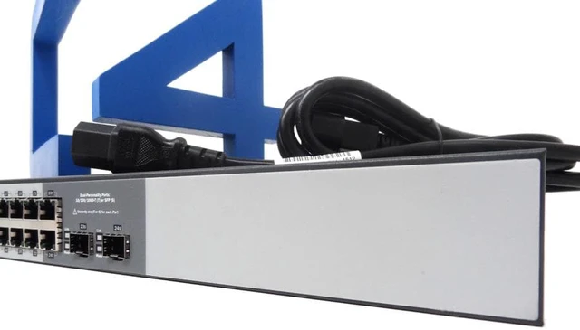 Alt view image 7 of 10 - HPE J9450A ProCurve 1810G-24 Gigabit Ethernet Switch