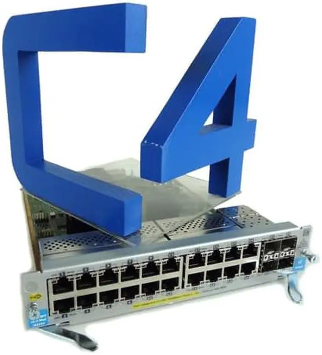 Alt view image 4 of 6 - HP J9535A 20Port Gigt Poe By 4Port Sfp V2 Zl Module
