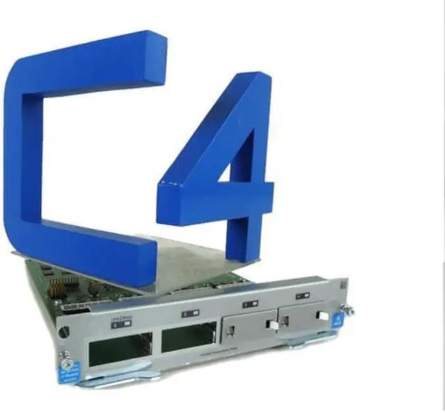 Alt view image 2 of 4 - HP J8707A ProCurve Switch 5400zl 4p 10-GbE X2 Module