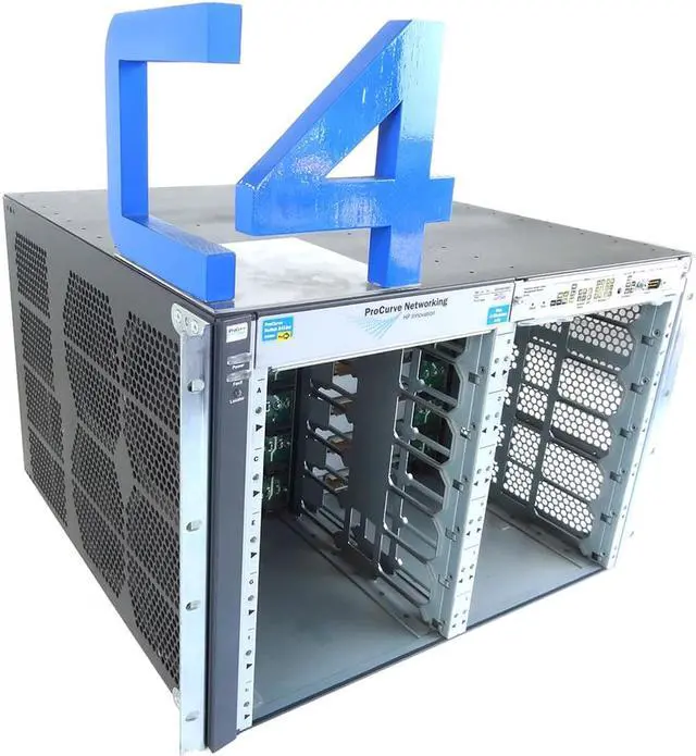 Alt view image 5 of 9 - HP J8698A ProCurve 5412zl Layer 3 Switch