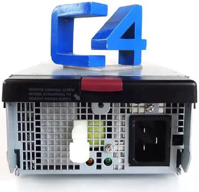 Alt view image 4 of 9 - HPE 406421-001 1300W Redundant Power Supply