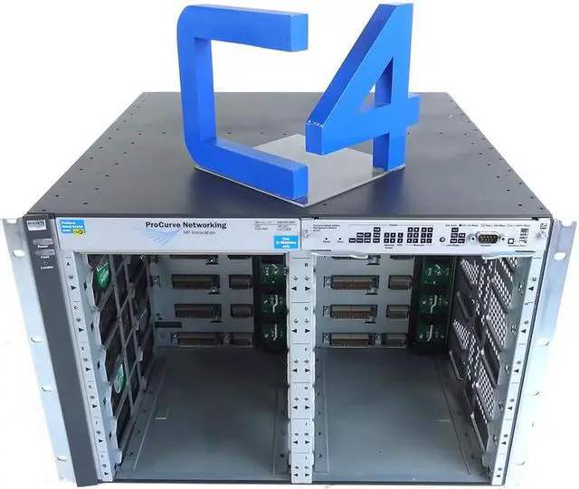 Alt view image 4 of 9 - HP J8698A ProCurve 5412zl Layer 3 Switch