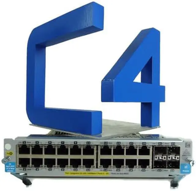 Alt view image 3 of 6 - HP J9535A 20Port Gigt Poe By 4Port Sfp V2 Zl Module