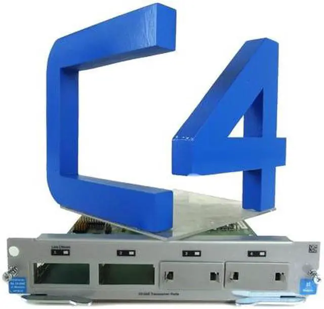 Alt view image 3 of 4 - HP J8707A ProCurve Switch 5400zl 4p 10-GbE X2 Module