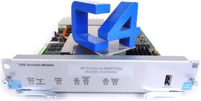 Alt view image 2 of 4 - HP J9370A ProCurve MSM765zl MultiService Controller