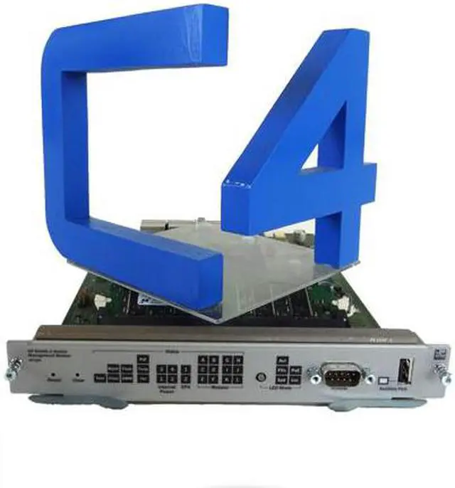 Alt view image 2 of 6 - HP J8726A Procurve Switch 5400Zl Management Module