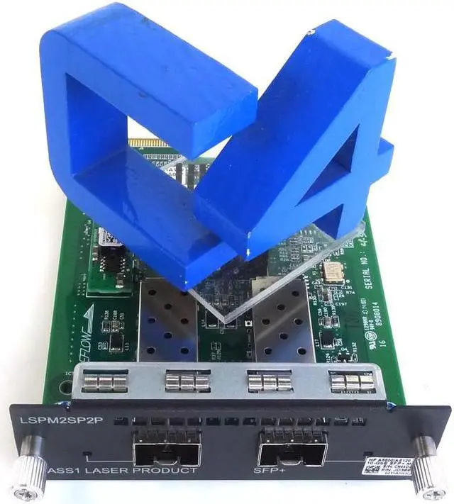 Alt view image 5 of 6 - HP JD368B 2p 10-GbE SFP+ A5500/E4800/E4500 Module