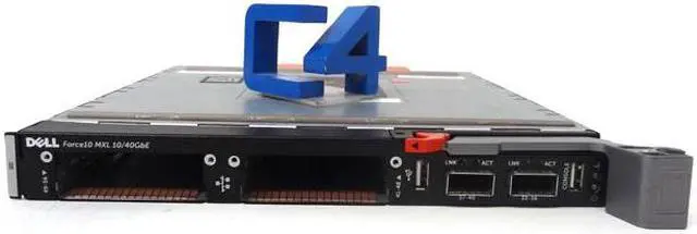 Alt view image 2 of 10 - DELL Force10 MXL 10/40GbE MXL Networking Blade Switch 40Gbps Ports 01c01h