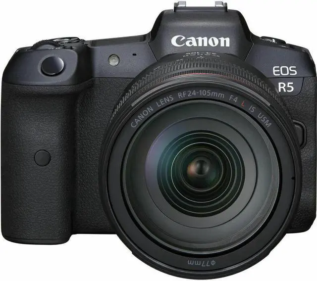 Main image of Canon EOS R5 Mirrorless Camera with 24-105mm f/4 Lens