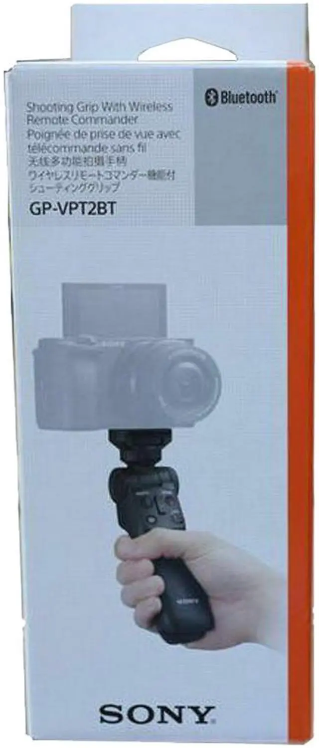 Alt view image 10 of 20 - Sony GPVPT2BT Camera Shooting Grip with Wireless Bluetooth Functionality