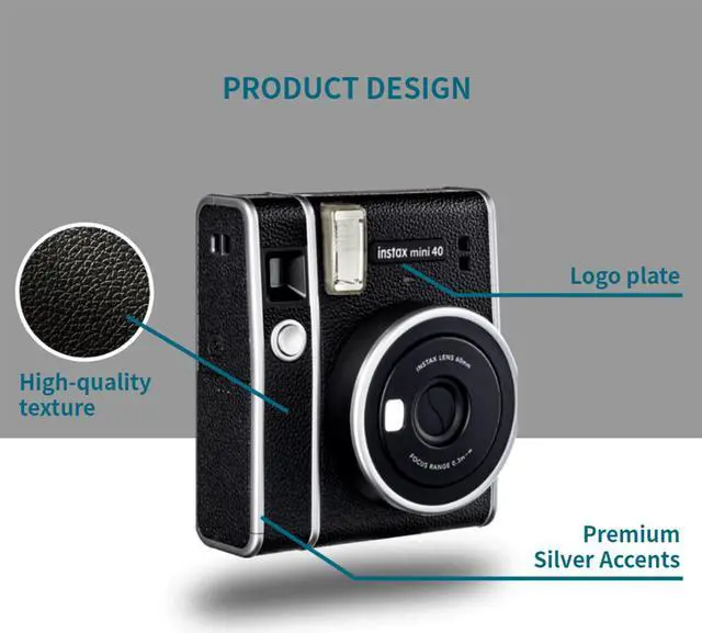 Alt view image 6 of 20 - Fujifilm Instax Mini 40 Instant Camera