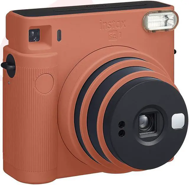 Alt view image 3 of 7 - Fujifilm Instax Square SQ1 Instant Film Camera Terracotta Orange+ 40 Film Bundle