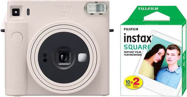 Alt view image 2 of 7 - Fujifilm Instax Square SQ1 Fuji Instant Film Camera Chalk White