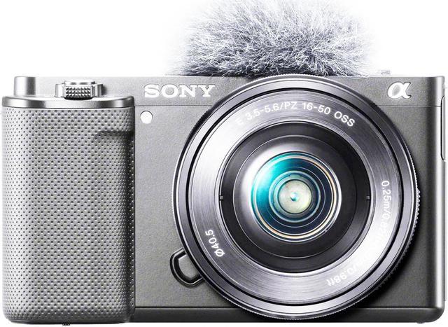 Sony ZV-E10 Mirrorless Camera with 16-50mm Lens, Black #ILCZV-E10L