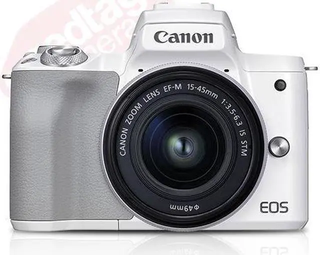 Alt view image 18 of 20 - Canon EOS M50 Mark II + EF-M 15-45mm is STM Kit White