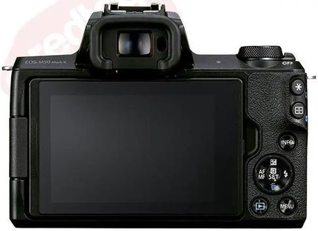 Alt view image 20 of 20 - Canon EOS M50 Mark II + EF-M 15-45mm is STM Kit White