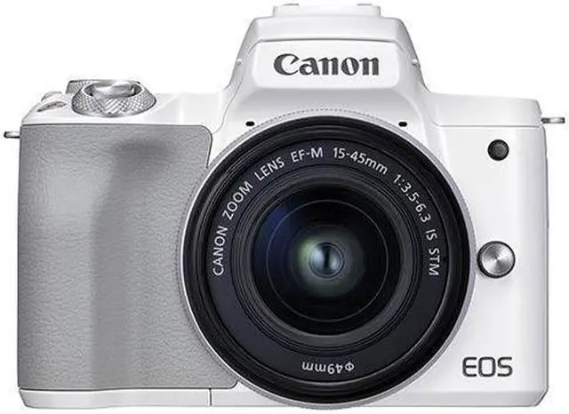 Alt view image 17 of 20 - Canon EOS M50 Mark II + EF-M 15-45mm is STM Kit White