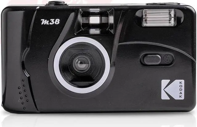 Alt view image 2 of 12 - Kodak M38 35mm Film Camera - Focus Free, Powerful Built-in Flash, Easy to Use (Starry Black)