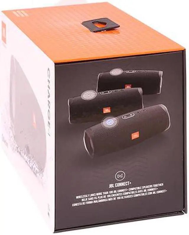 Alt view image 5 of 6 - JBL Charge 4 Wireless Portable Bluetooth Waterproof Stereo Speaker Gray