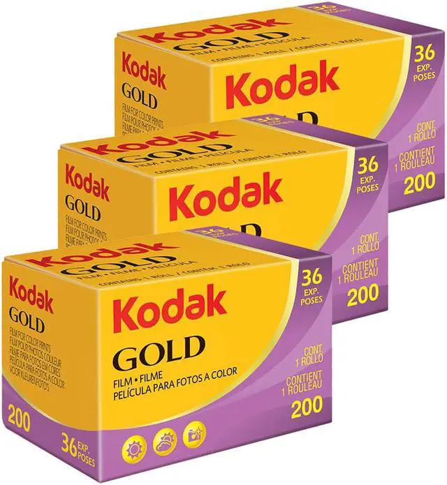 Alt view image 5 of 11 - kodak 1880806 gold 200 Film, gB13536-H - Pack of 3 (Yellow/Purple)