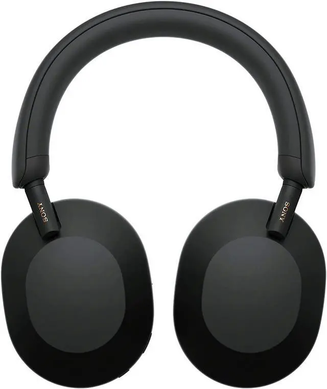 Alt view image 4 of 20 - Sony WH1000XM5B Noise-Canceling Over-Ear Headphones - Black