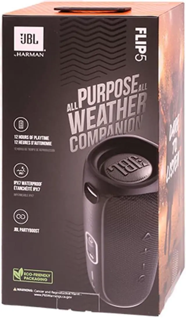 Alt view image 3 of 5 - JBL Flip 5 Wireless Portable Waterproof Bluetooth Stereo Speaker Mustard Yellow