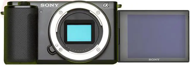 Alt view image 15 of 20 - Sony Alpha ZV-E10 - APS-C Interchangeable Lens Mirrorless Vlog Camera Kit - White