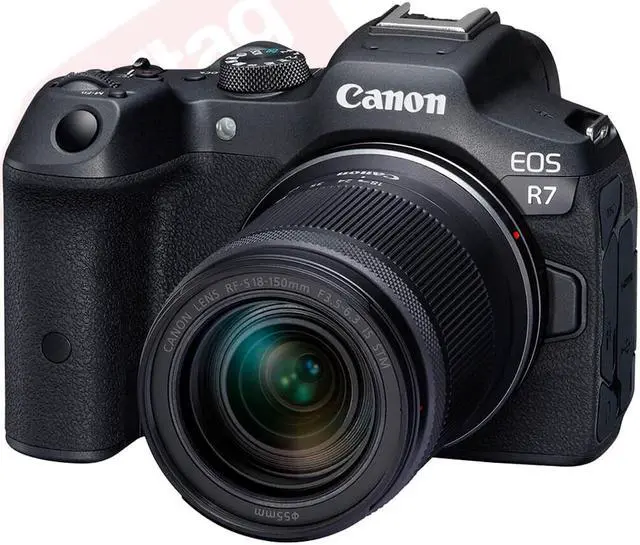 Alt view image 3 of 7 - Canon EOS R7 Mirrorless 32.5 MP Digital Camera Body + 18-150mm 32GB Bundle