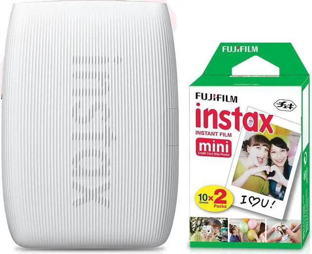 Alt view image 2 of 2 - FUJIFILM INSTAX MINI LINK 3 Smartphone Printer Clay White + 20 Film Sheets