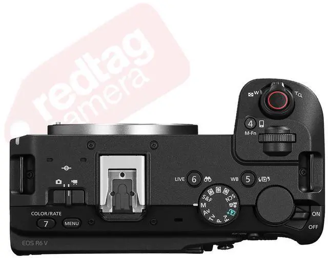 Alt view image 14 of 14 - Canon EOS R6 V 32.5MP Mirrorless Camera, Black