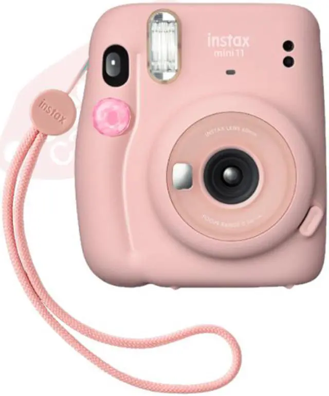 Alt view image 2 of 6 - Fujifilm Instax Mini 11 Instant Film Camera Blush Pink + 40 Film Accessory Kit